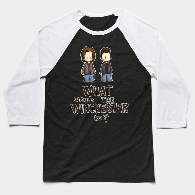 What would the winchester do Baseball T-Shirt by ArryDesign